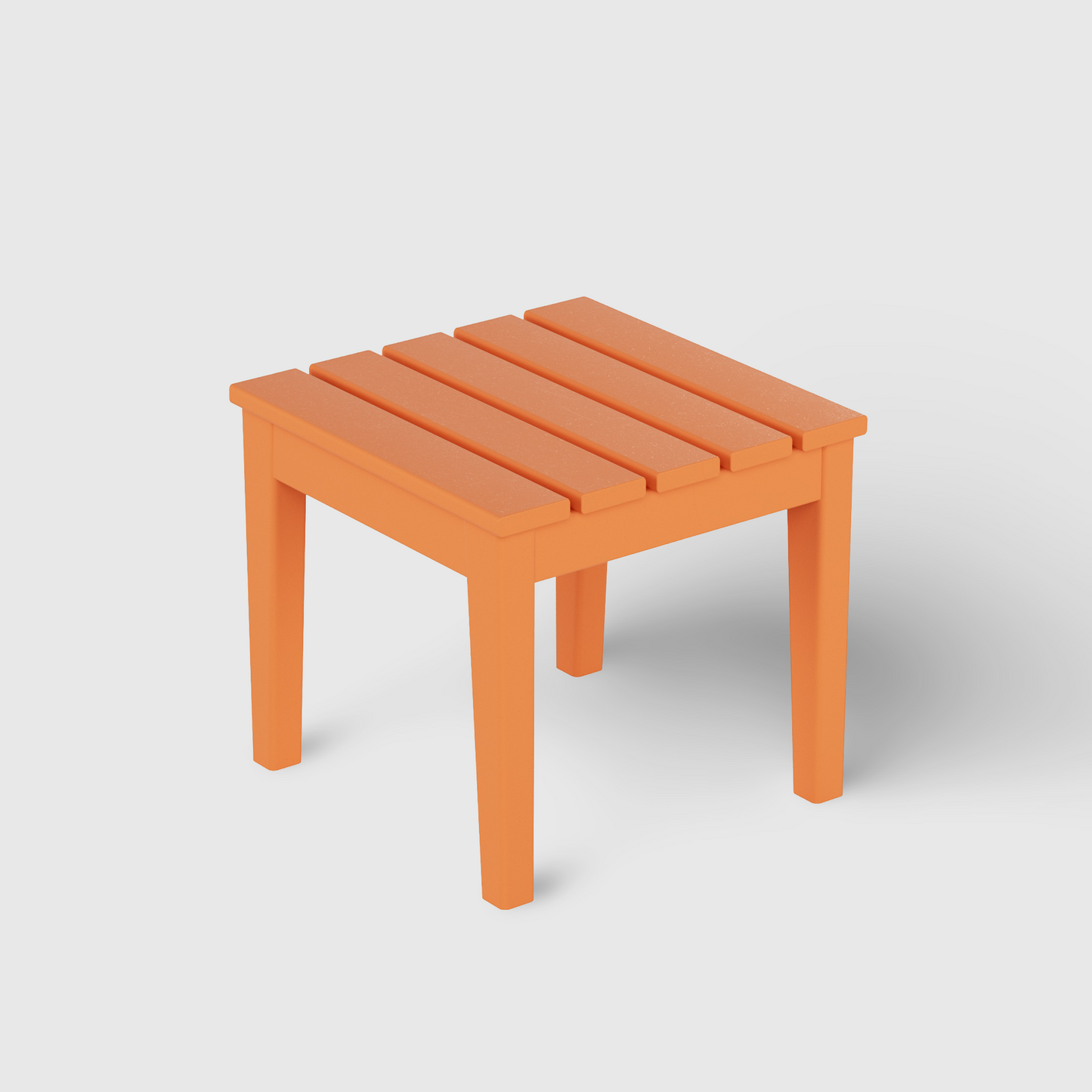 POLYTRENDS™ Tuscany All-Weather Outdoor Square Side Table (17" Height)