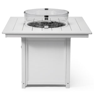 Sedona Square 42" Dining Fire Pit Table