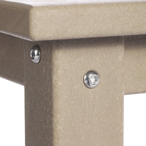 Tiny Terraces Kids' All-Weather Outdoor Square Dining Table (31" Top)