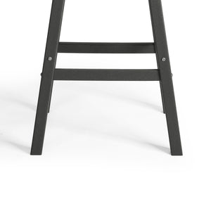 Stockholm All-Weather Outdoor Saddle Bar Stool (29" Height)