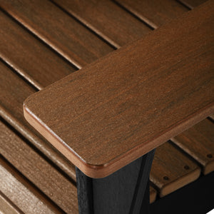 Adirondack Counter Glider With Cup Holder
