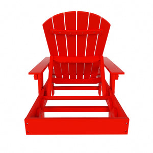 Westport Classic All-Weather Outdoor Adirondack Reclining Sun Lounger With Arms Rests