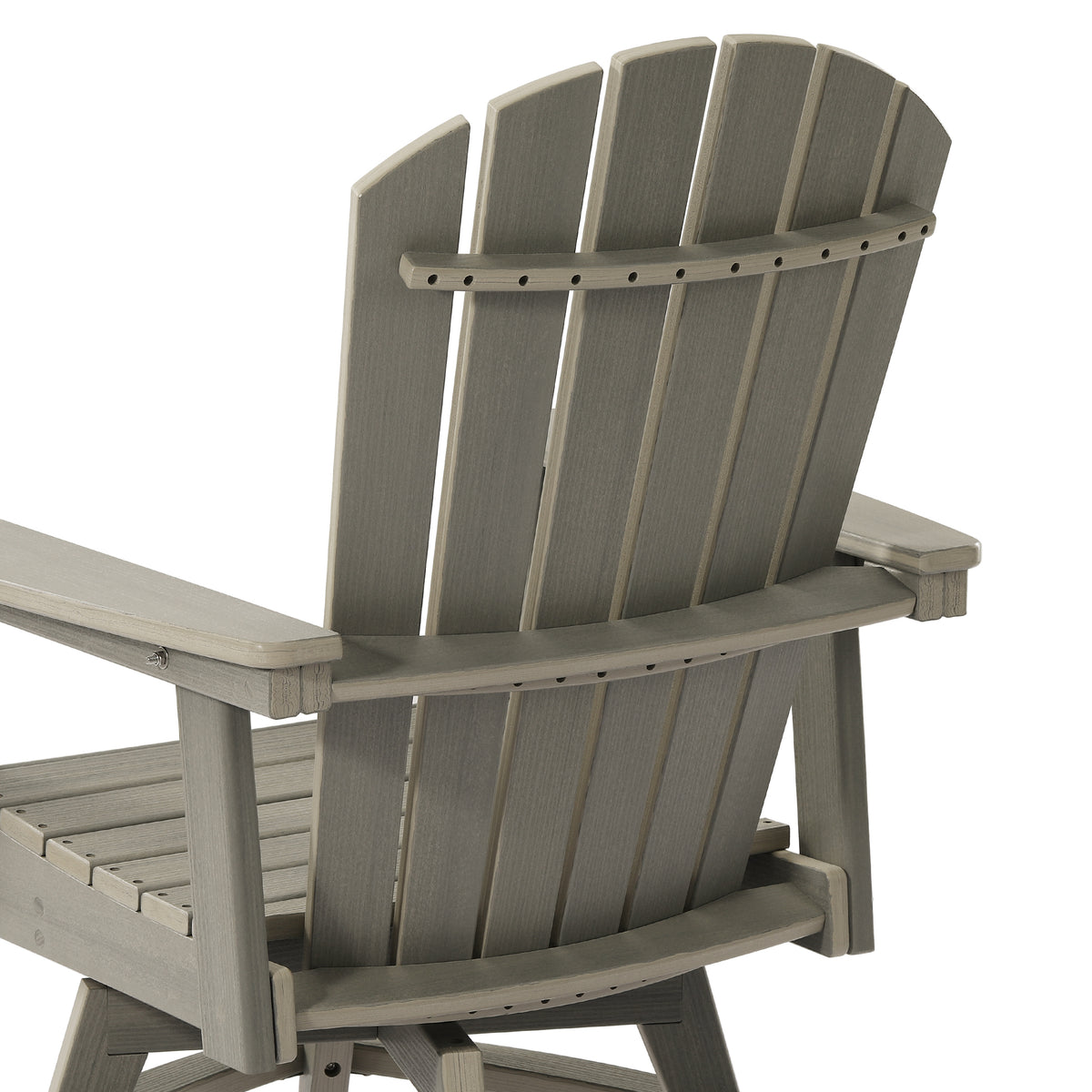 Heritage Ridge Adirondack Swivel Dining Chair With Cup Holder