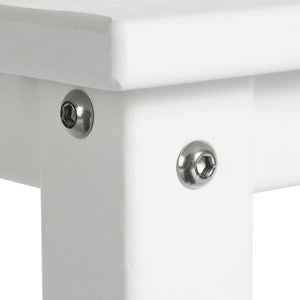 Tiny Terraces Kids' All-Weather Outdoor Square Dining Table (31" Top)