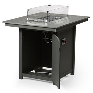 Sedona Rectangular 34" X 46" Counter Fire Pit Table
