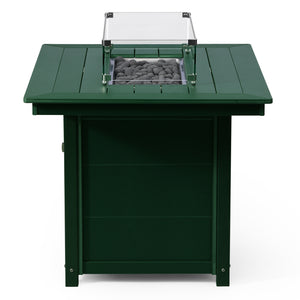 Sedona Rectangular 34" X 46" Dining Fire Pit Table