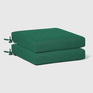 Outdoor Patio Furniture Seat Chair Square Cushions Set of 2, 20" x 19"