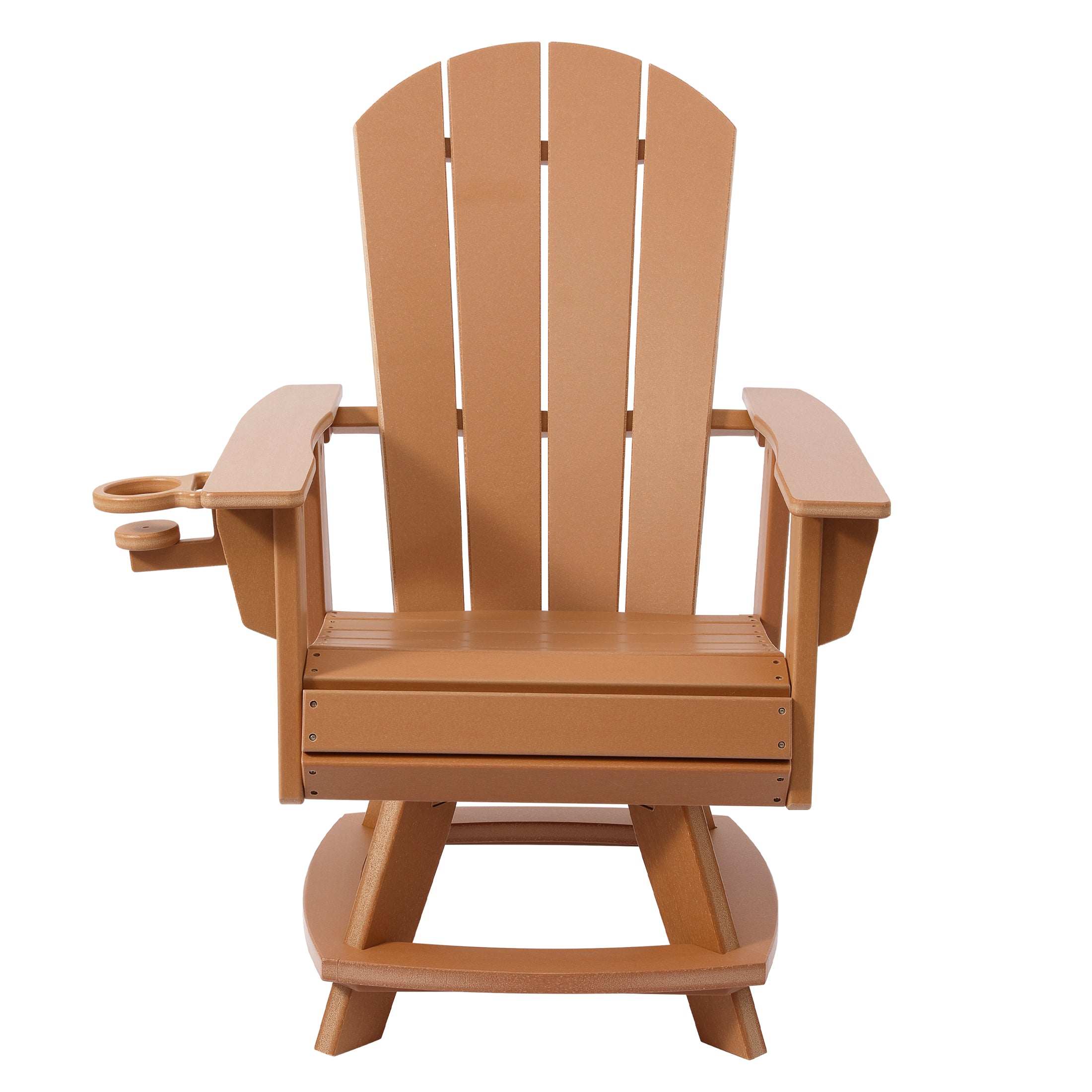 Adirondack Swivel Dining Chair with Cup Holder With Cup Holder