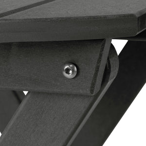 Tuscany All-Weather Outdoor Patio Round Folding Dining Table (24" Top)