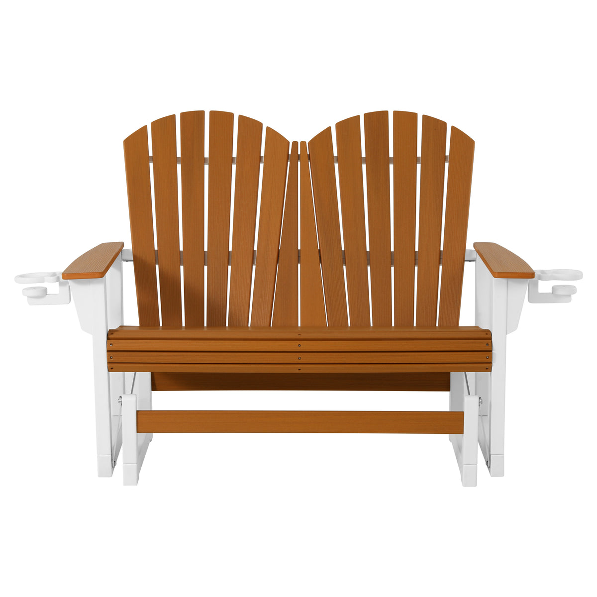 Adirondack 52“ Glider With Cup Holder