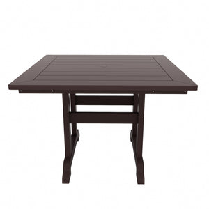 Tuscany All-Weather Outdoor Square Dining Table (43" Top)