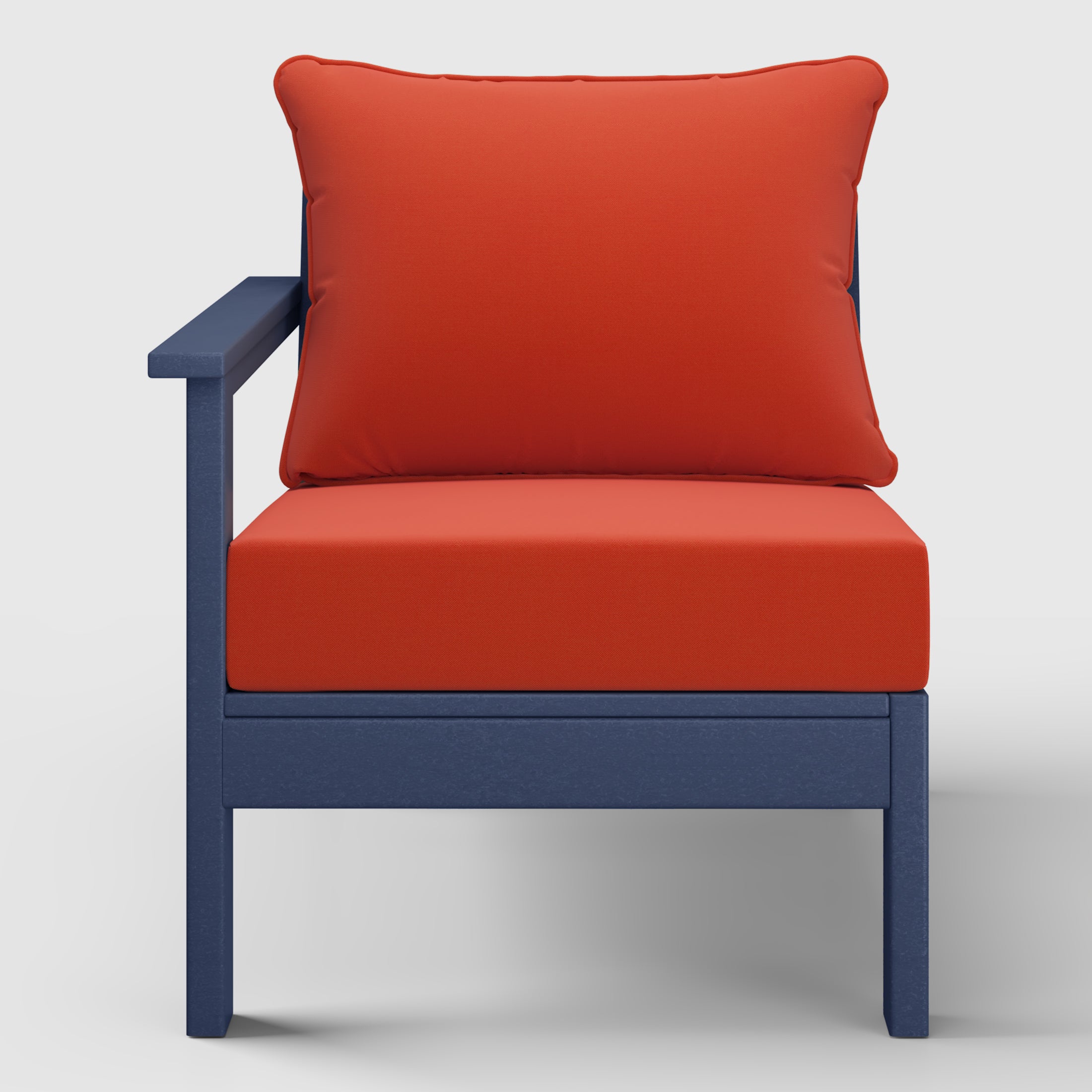 Scottsdale All-Weather Outdoor Modular Deep Seating Left Arm Chair (with Optional Cushions)