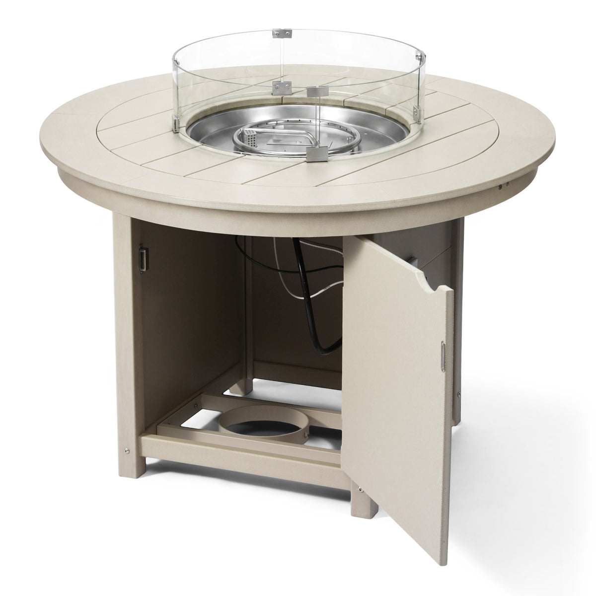 Sedona Round 47" Dining Fire Pit Table