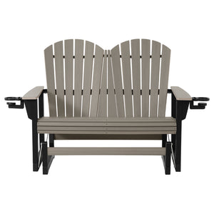 Adirondack 52“ Glider With Cup Holder