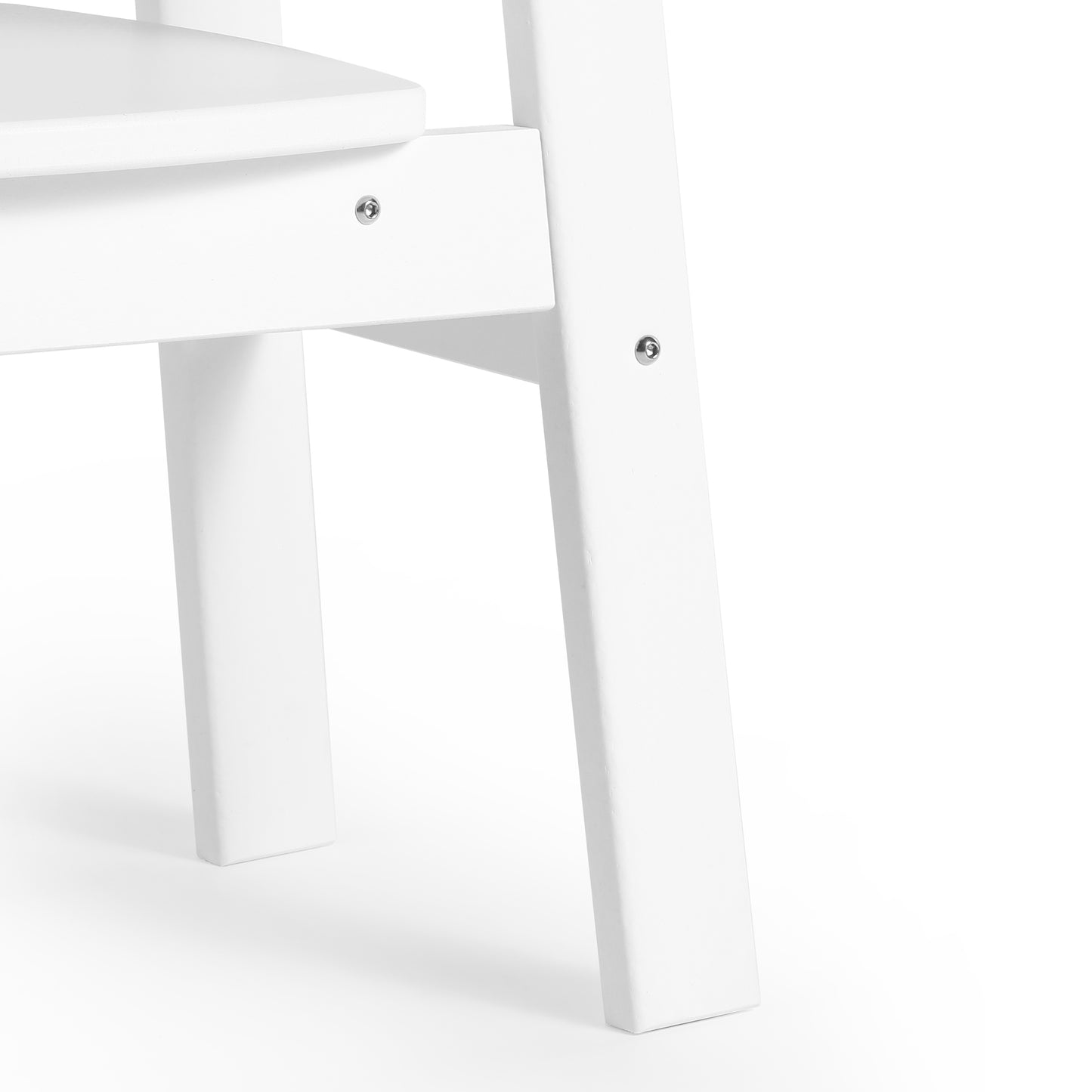 Tiny Terraces Essentials Kids' All-Weather Outdoor Dining Chair (Set of 2)