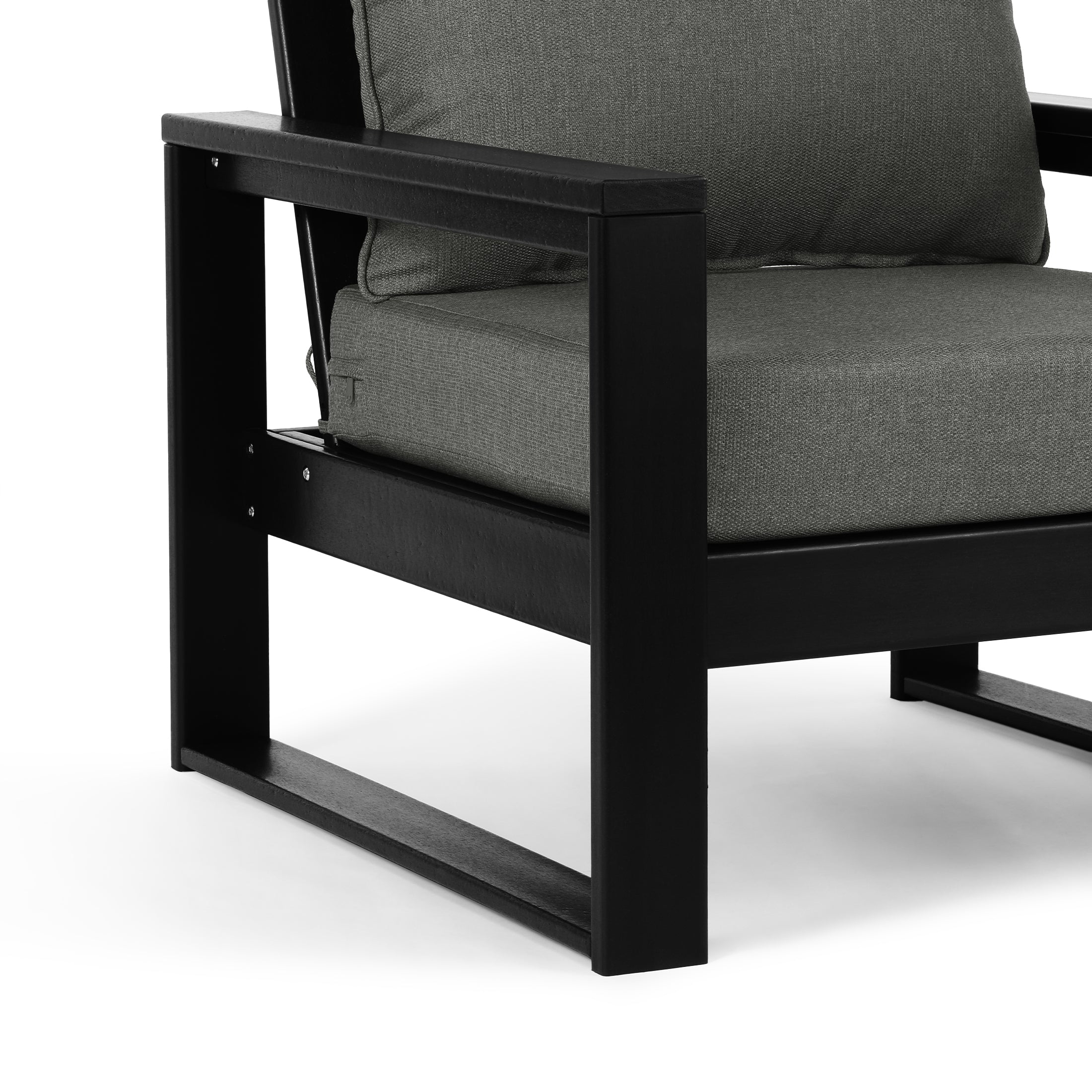 Signature All-Weather Outdoor Modular Patio Deep Seating Club Arm Chair