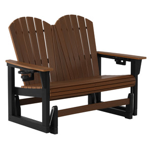Adirondack 52“ Glider With Cup Holder
