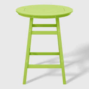 Stockholm All-Weather Outdoor 35" Round Bar Table (42" Height)