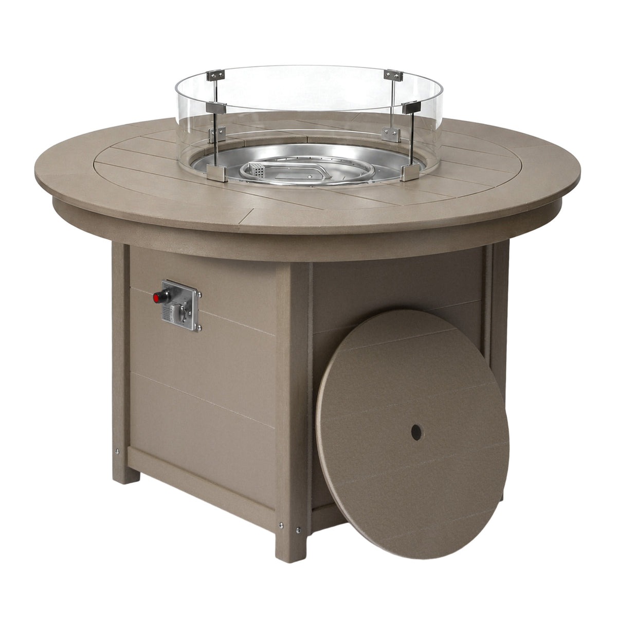 Sedona Round 47" Dining Fire Pit Table