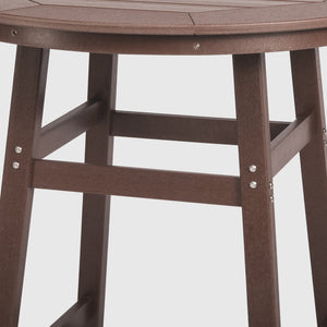 Stockholm All-Weather Outdoor 35" Round Bar Table (42" Height)