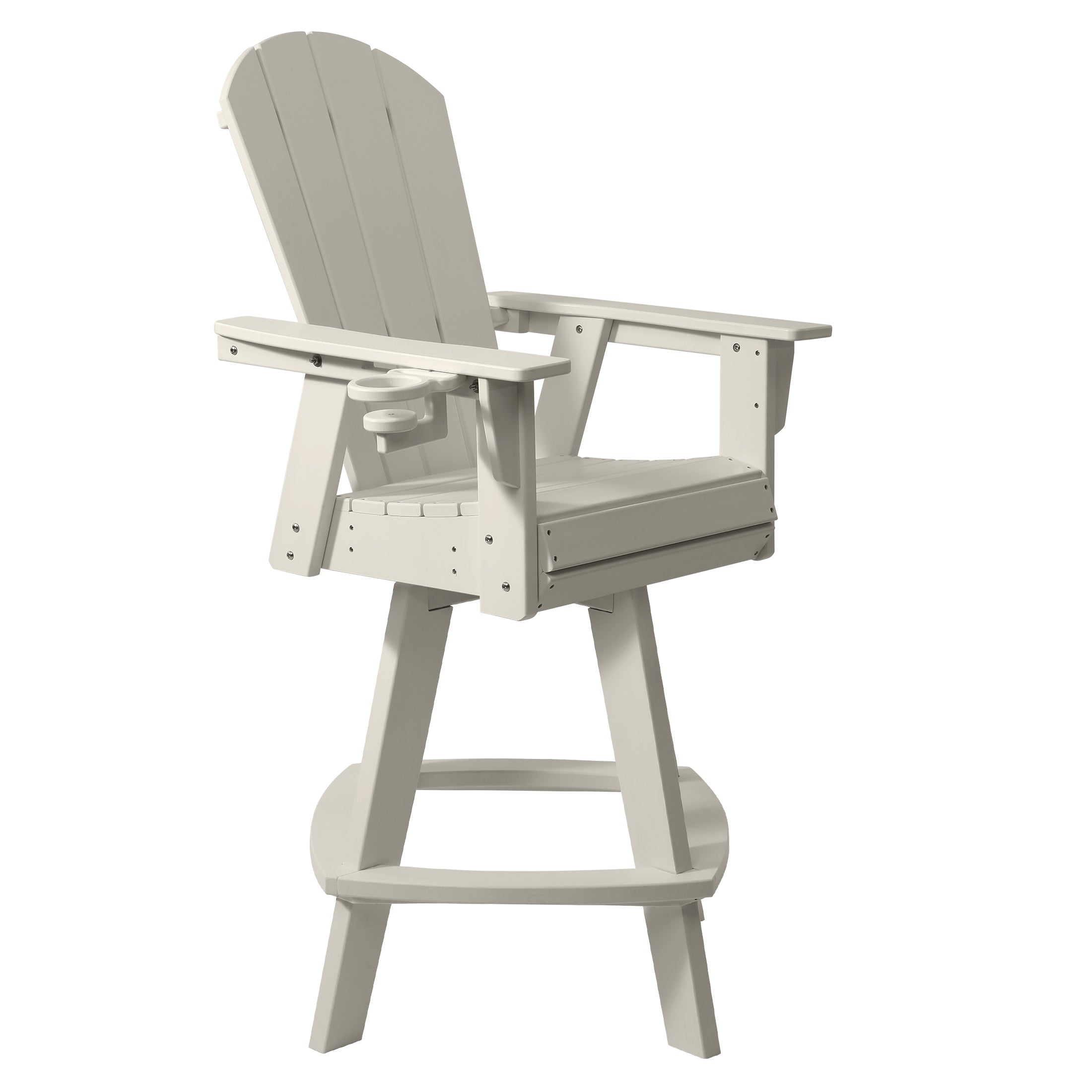 Chatham Adirondack Swivel Bar Chair with Cup Holder