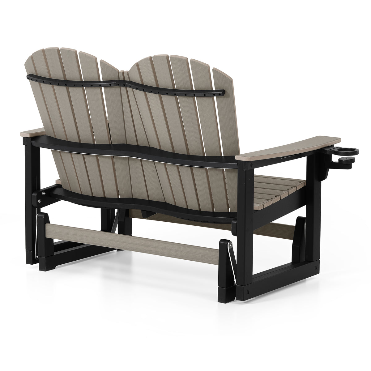 Adirondack 52“ Glider With Cup Holder