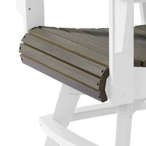 Heritage Ridge Adirondack Swivel Dining Chair With Cup Holder