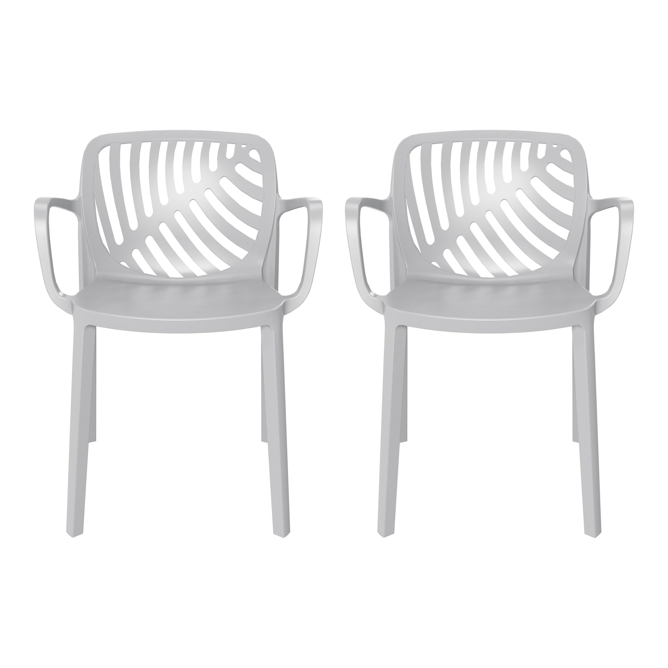 Polyform Stacking Dining Arm Chair (Set of 2)