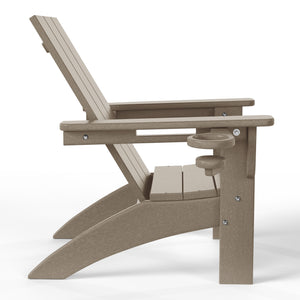 Tiny Terraces Kids Adirondack Chair with Cup Holder (Set of 2)