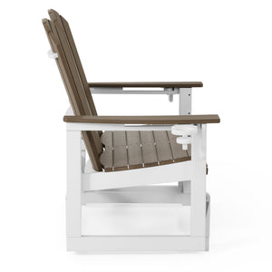 Adirondack 52“ Glider With Cup Holder