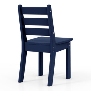 Tiny Terraces Kids' All-Weather Outdoor Dining Chair (Set of 2)