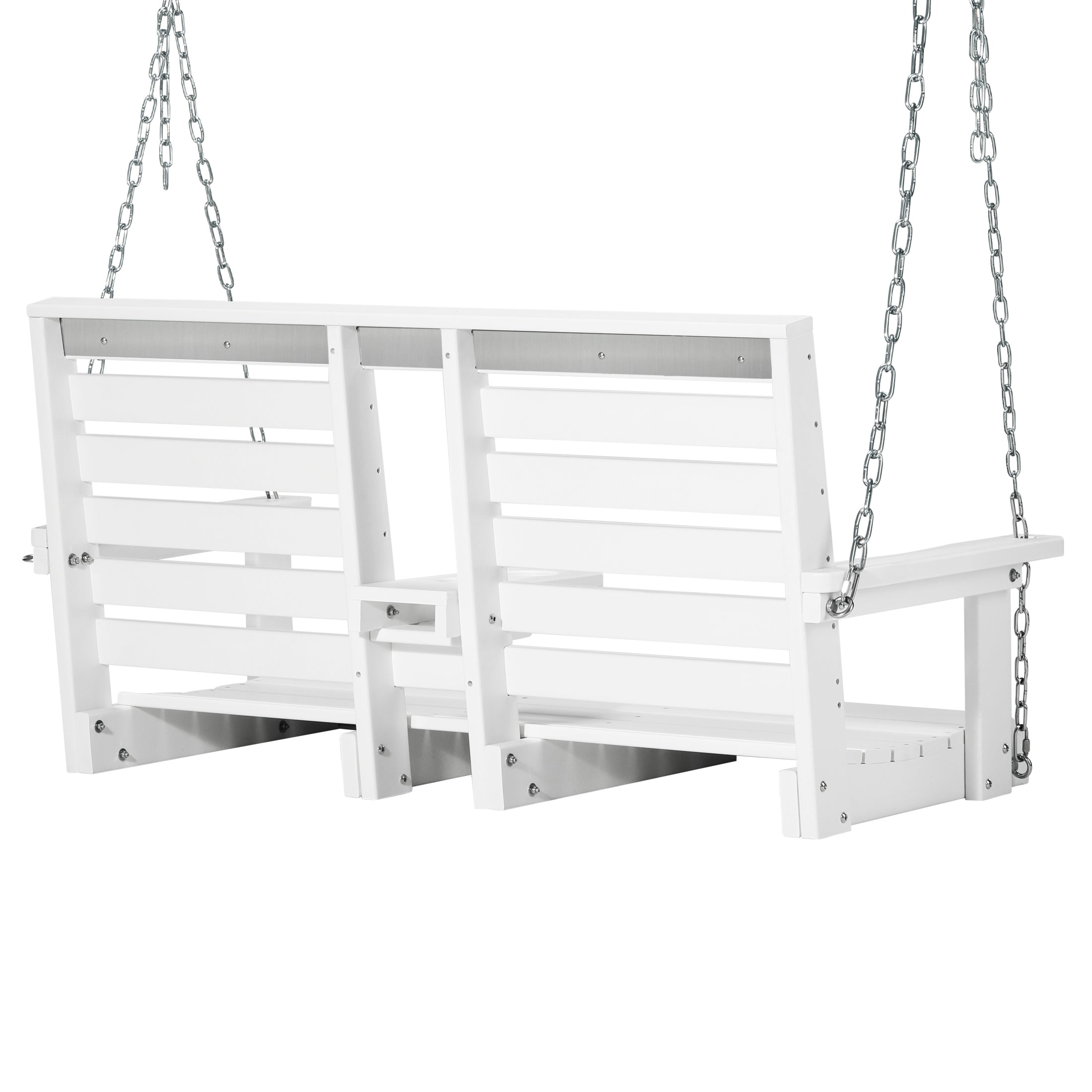 Charleston 54" Porch Swing with Folding Cup Holder