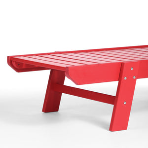 Santa Monica All-Weather Outdoor Reclining Sun Lounger with Arm Rests