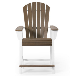 Heritage Ridge Adirondack Counter Height Chair With Cup Holder