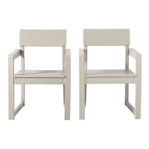 Palmetto Outdoor Dining Arm Chair (Set of 2)