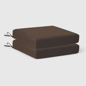 Outdoor Patio Furniture Seat Chair Square Cushions Set of 2, 20" x 19"