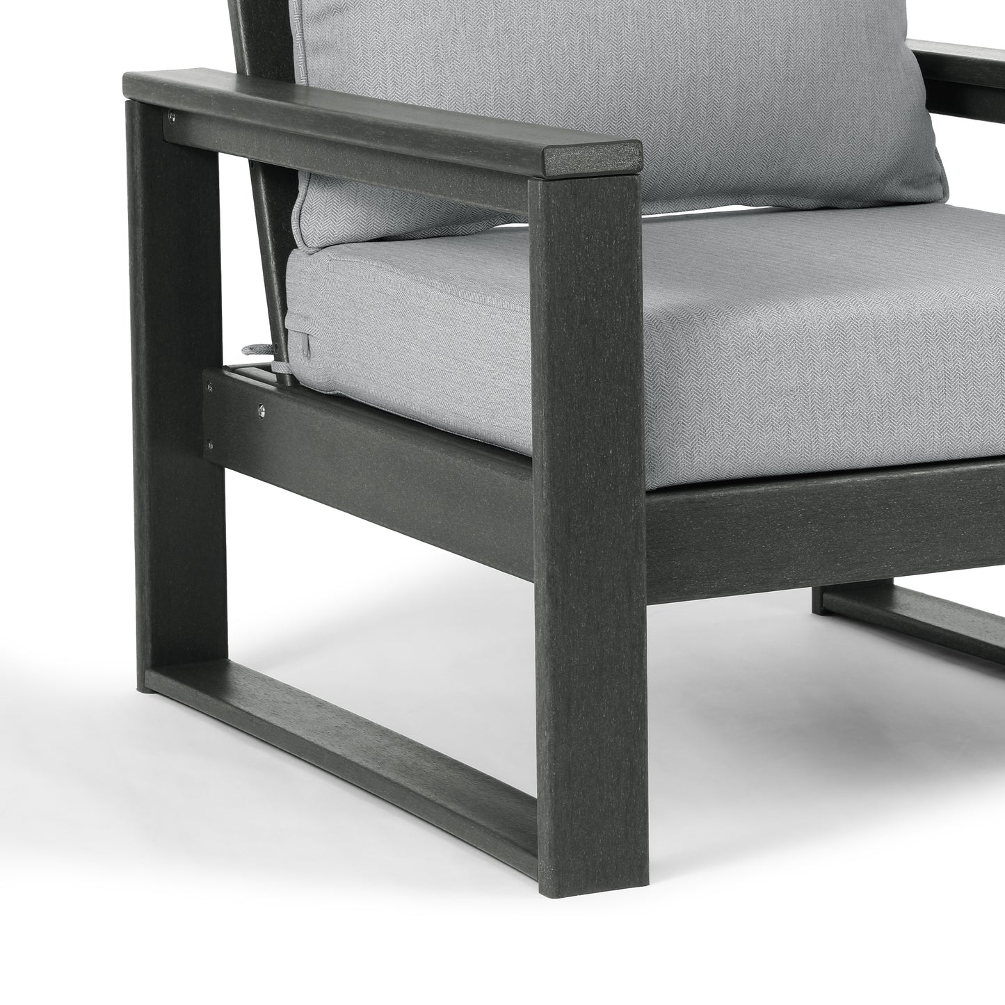 Signature All-Weather Outdoor Modular Patio Deep Seating Club Arm Chair