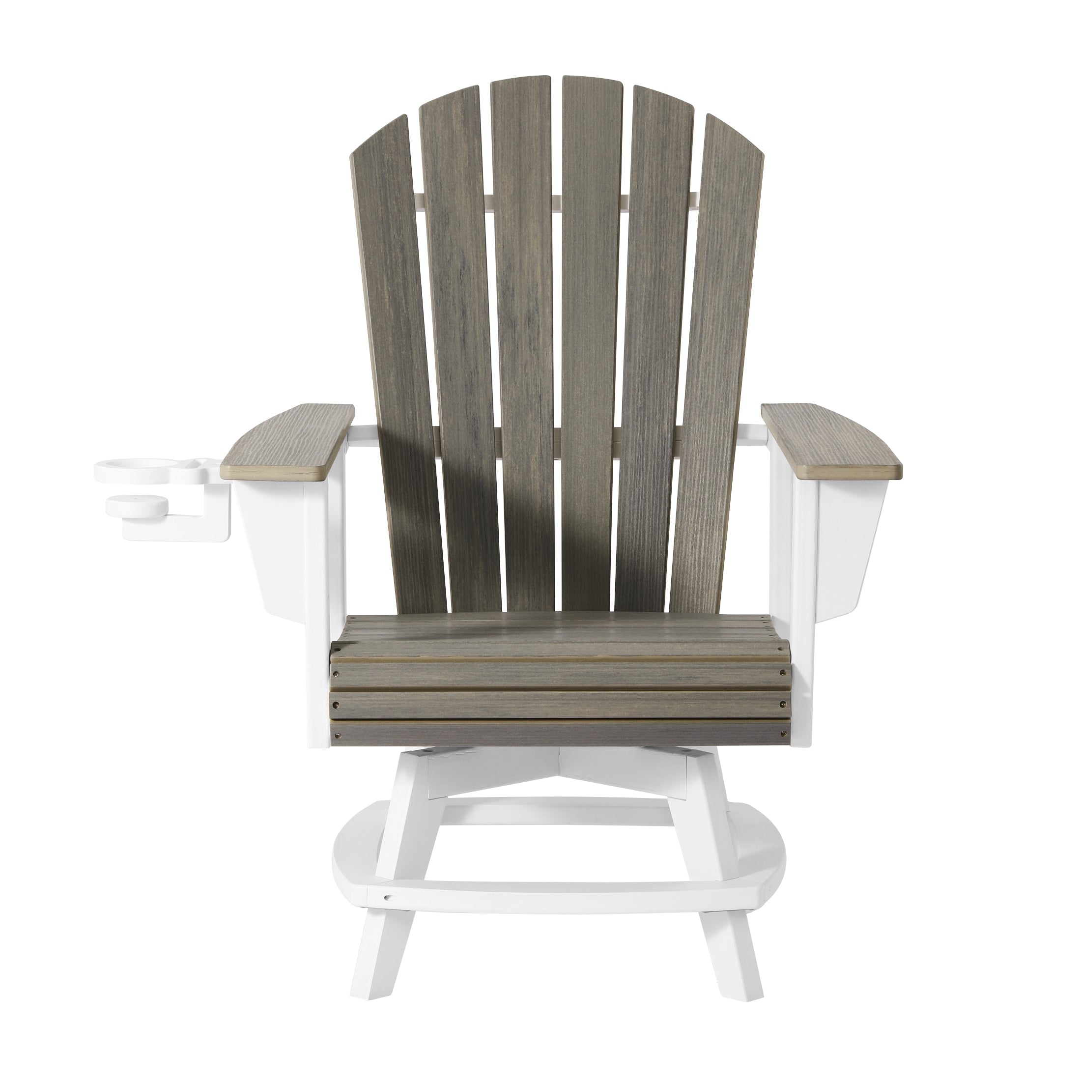 Heritage Ridge Adirondack Swivel Dining Chair With Cup Holder