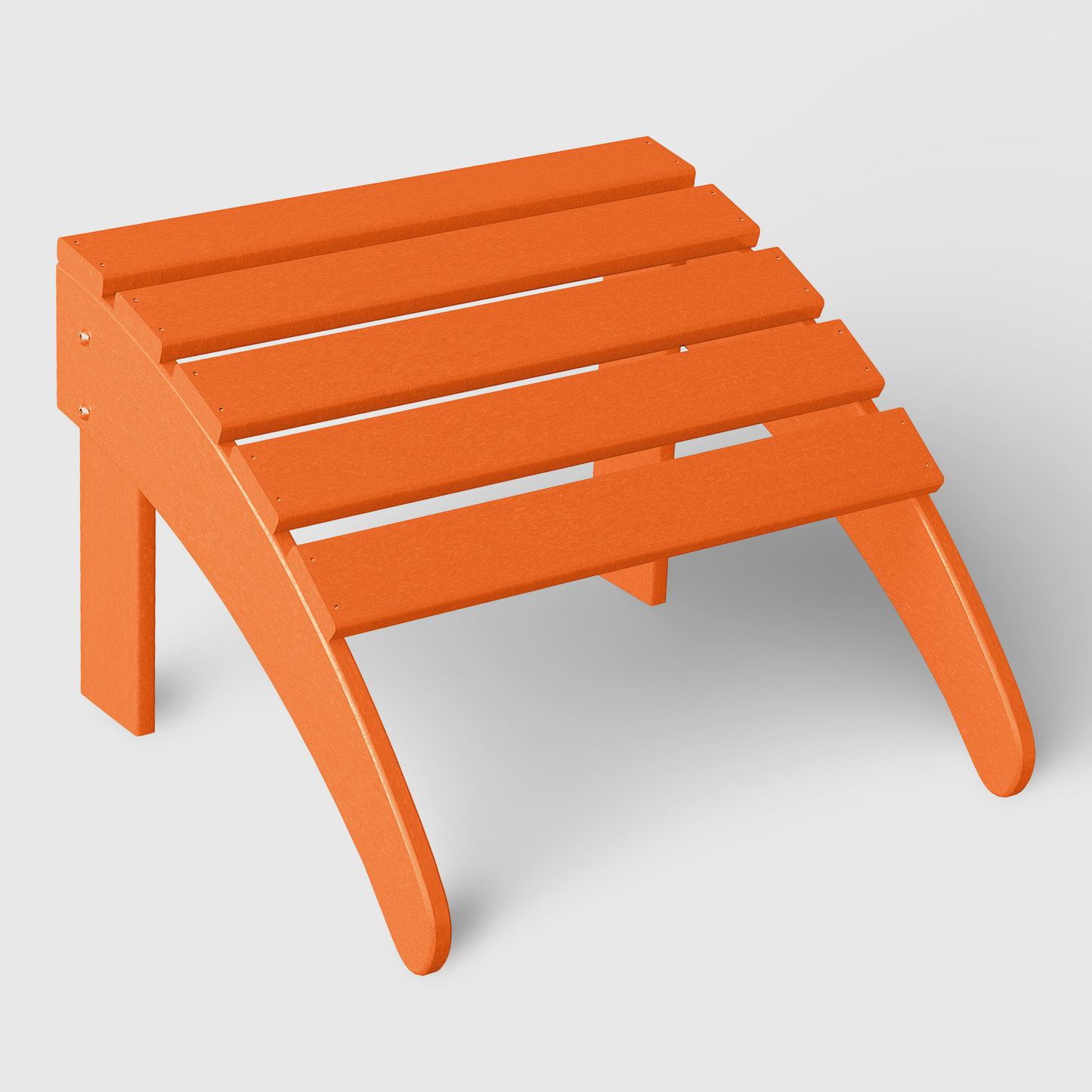 POLYTRENDS™ All-Weather Outdoor Adirondack Chair Folding Foot Rest/Ottoman