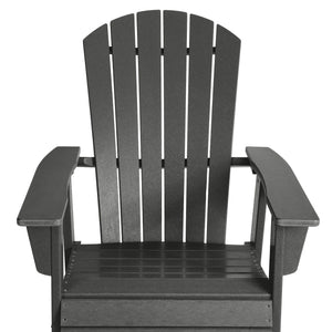 Westport All-Weather Outdoor Classic Adirondack Dining Chair