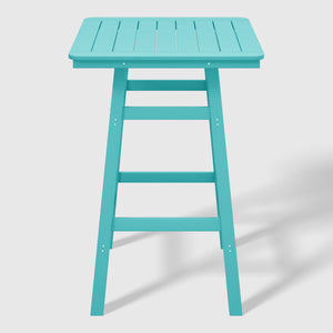 Stockholm All-Weather Outdoor 30" Square Bar Table (42" Height)