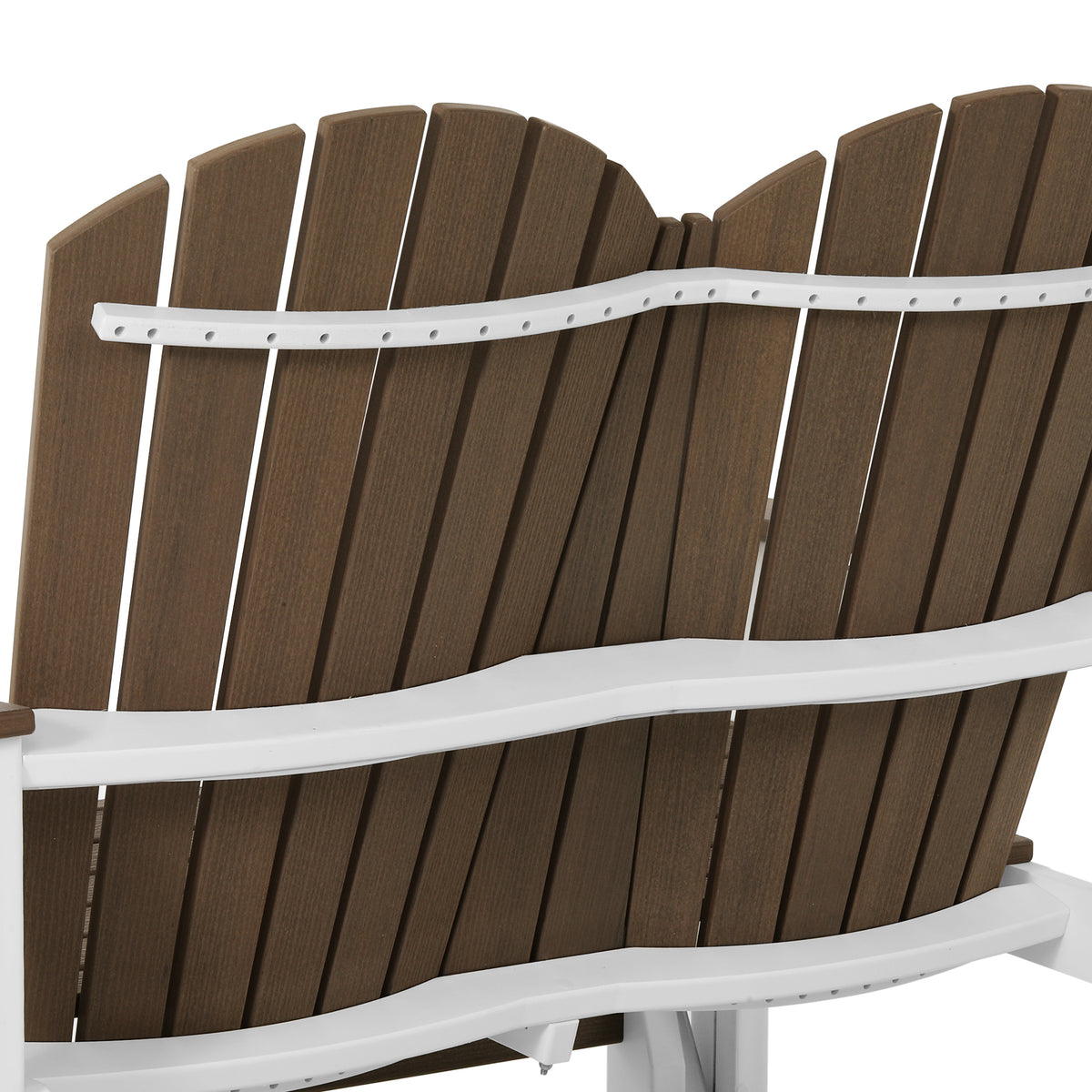 Adirondack 52“ Glider With Cup Holder