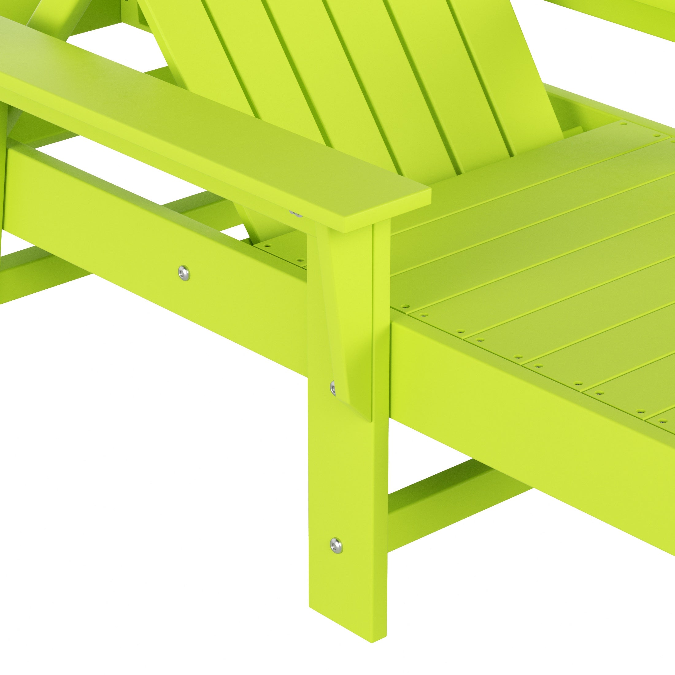 Westport Classic All-Weather Outdoor Adirondack Reclining Sun Lounger With Arms Rests