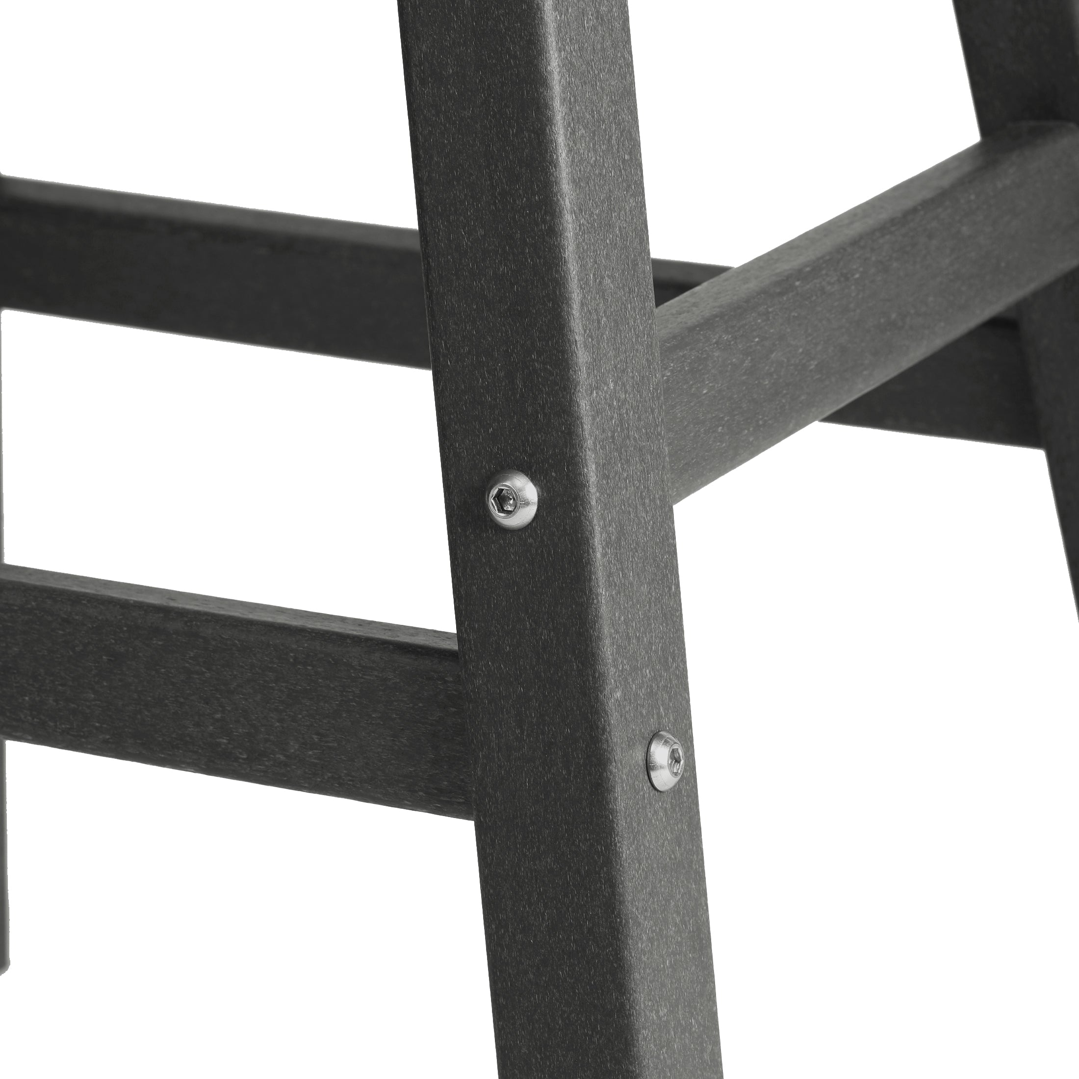 Stockholm All-Weather Outdoor Saddle Counter Stool (24" Height)