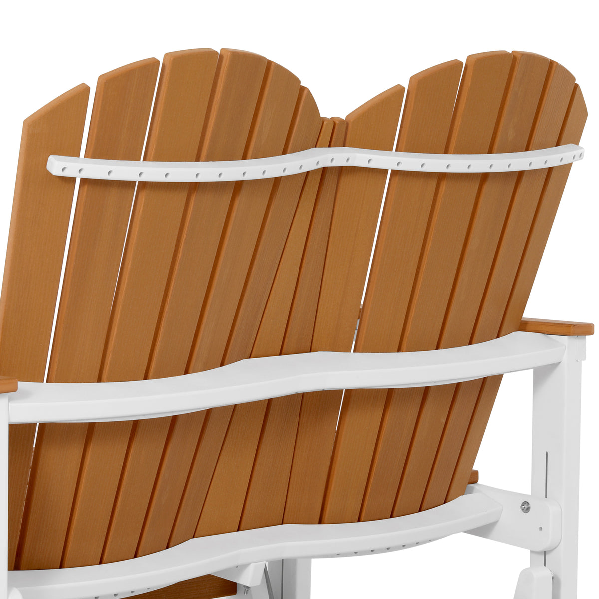 Adirondack 52“ Glider With Cup Holder