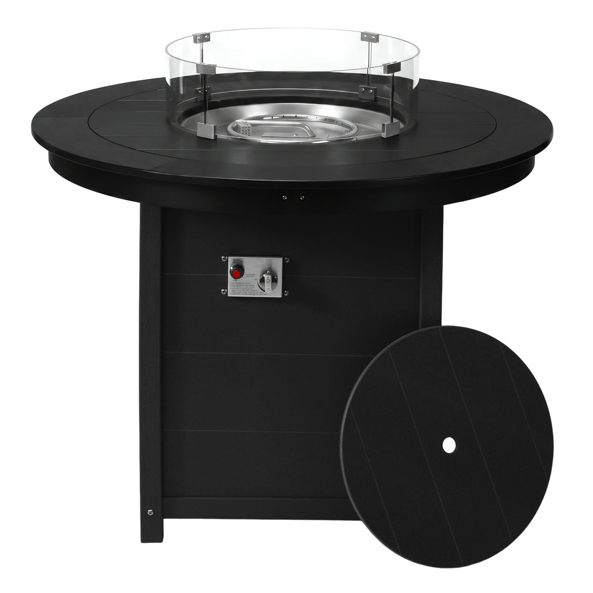 Sedona Round 47" Counter Fire Pit Table Top
