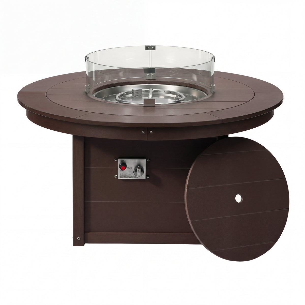 Sedona Round 47" Fire Pit Table