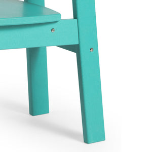 Tiny Terraces Essentials Kids' All-Weather Outdoor Dining Chair (Set of 2)