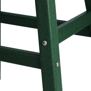 Stockholm All-Weather Outdoor Saddle Counter Stool (24" Height)