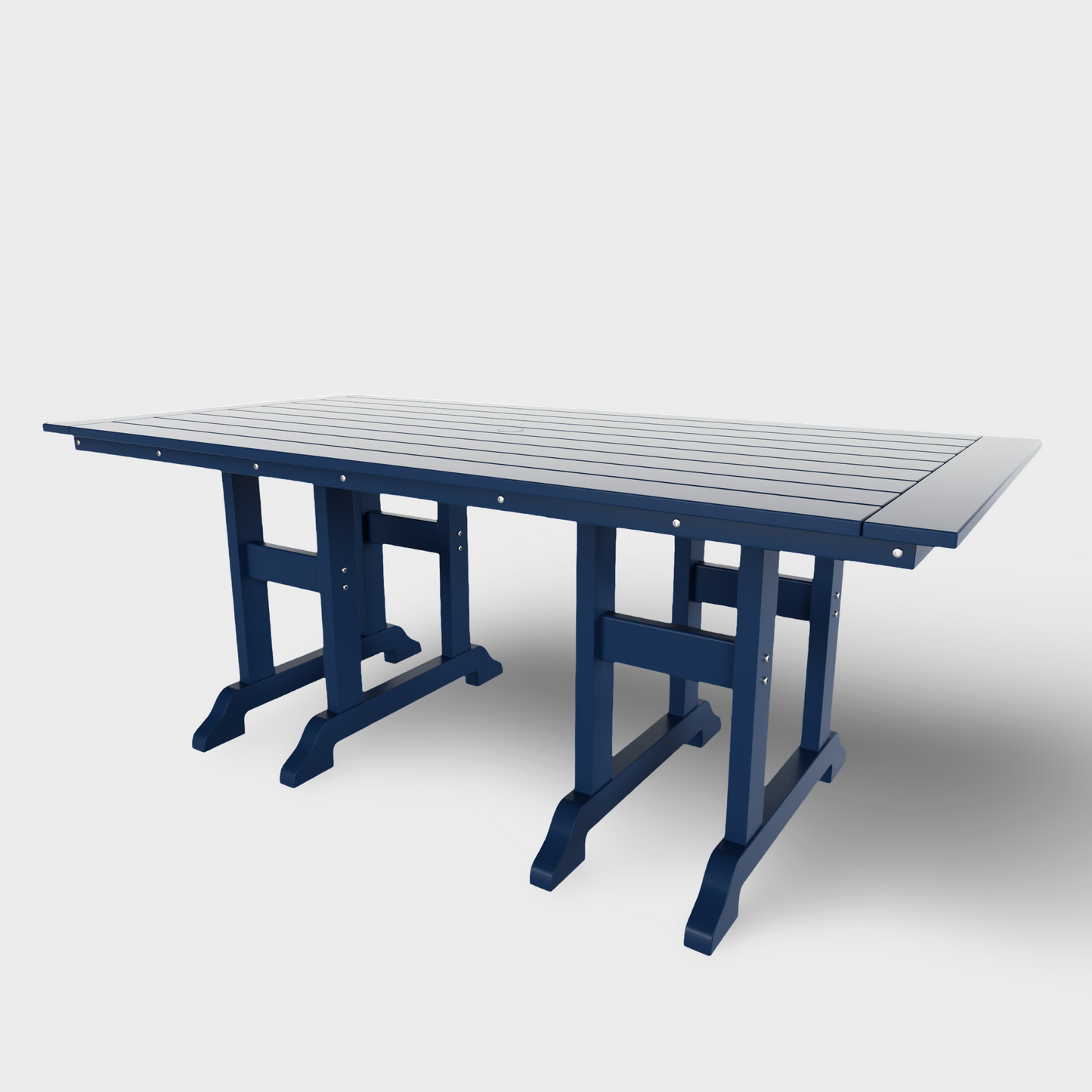 POLYTRENDS™ Tuscany All-Weather Outdoor Rectangular Dining Table (71" x 37" Top)